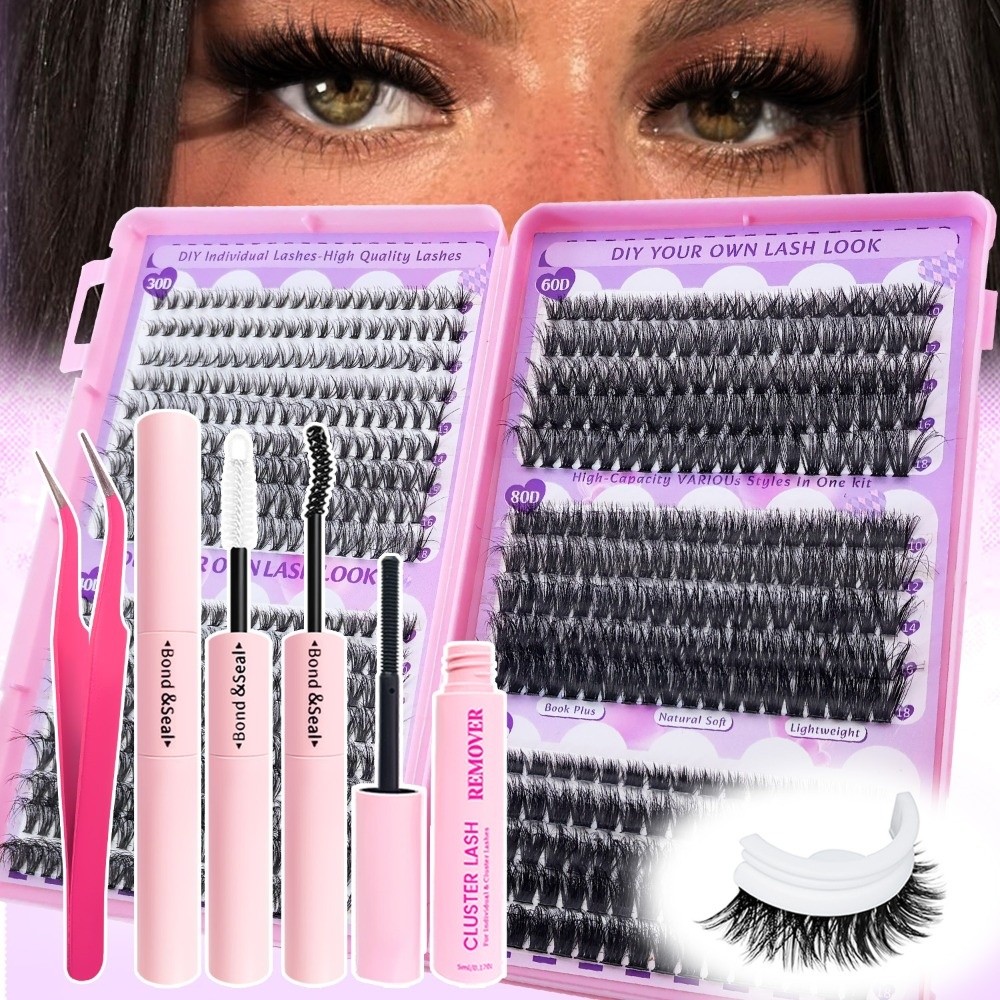 Faux Mink Lash - 9-18mm Lange Kunstwimpers Natuurlijke Look Bond