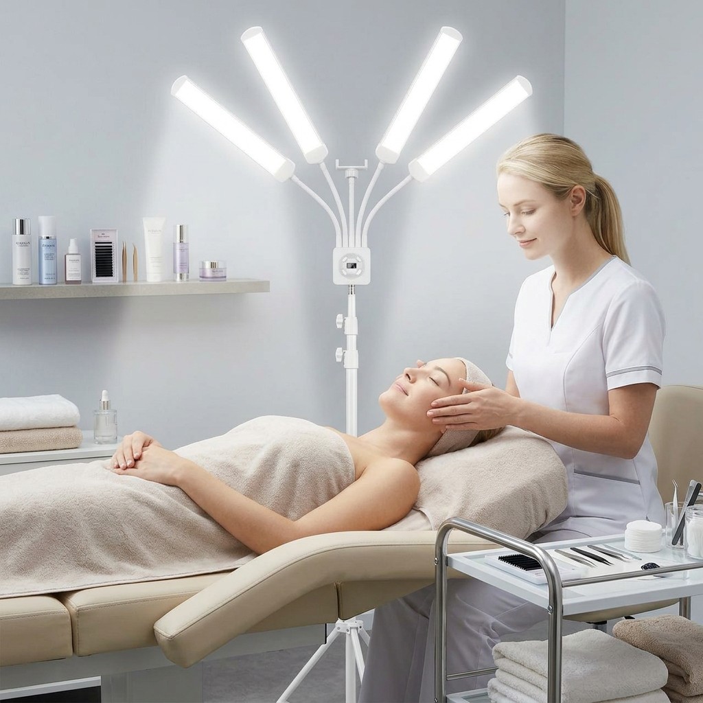 Video Eyelash Extension - 65W Wimperverlenging Lamp 4-Arms Fotografische Beauty