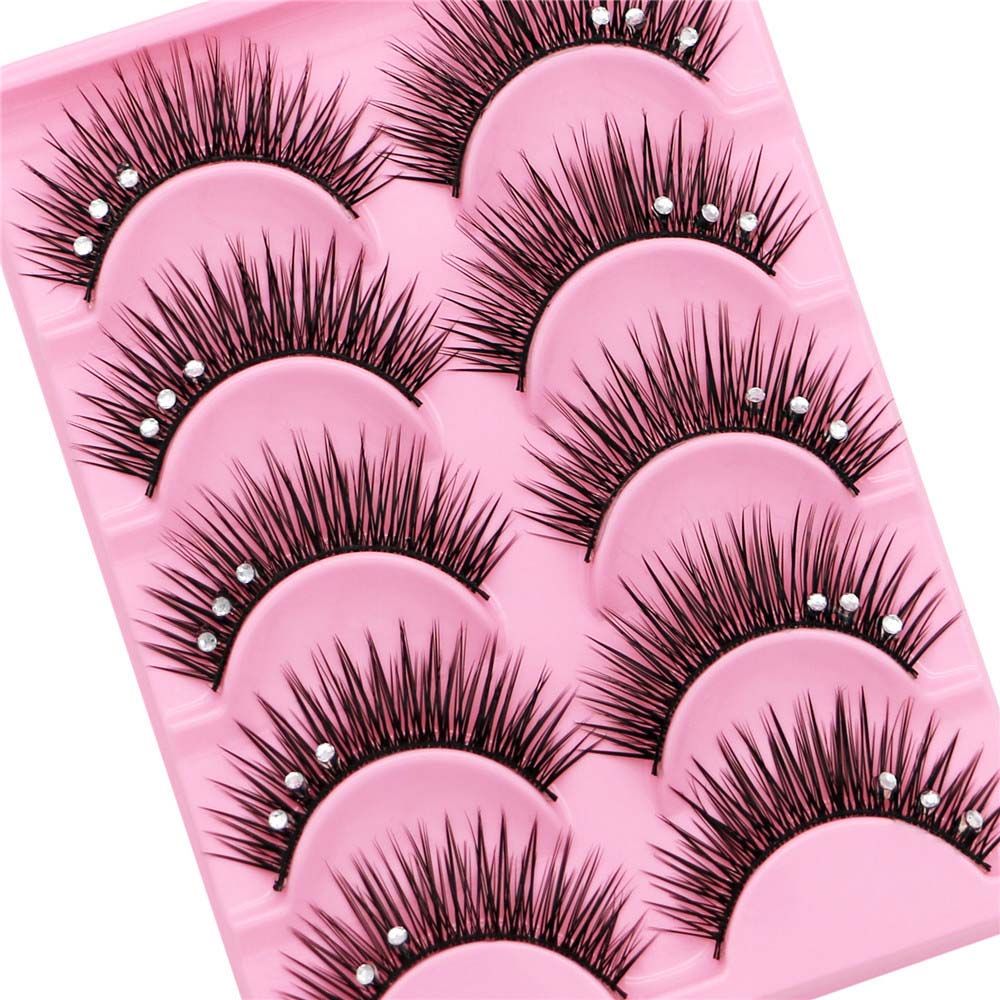 Eyelash Extension For Big Eyes - Lash Glanzende Strass Oogmake-up Tool Strass