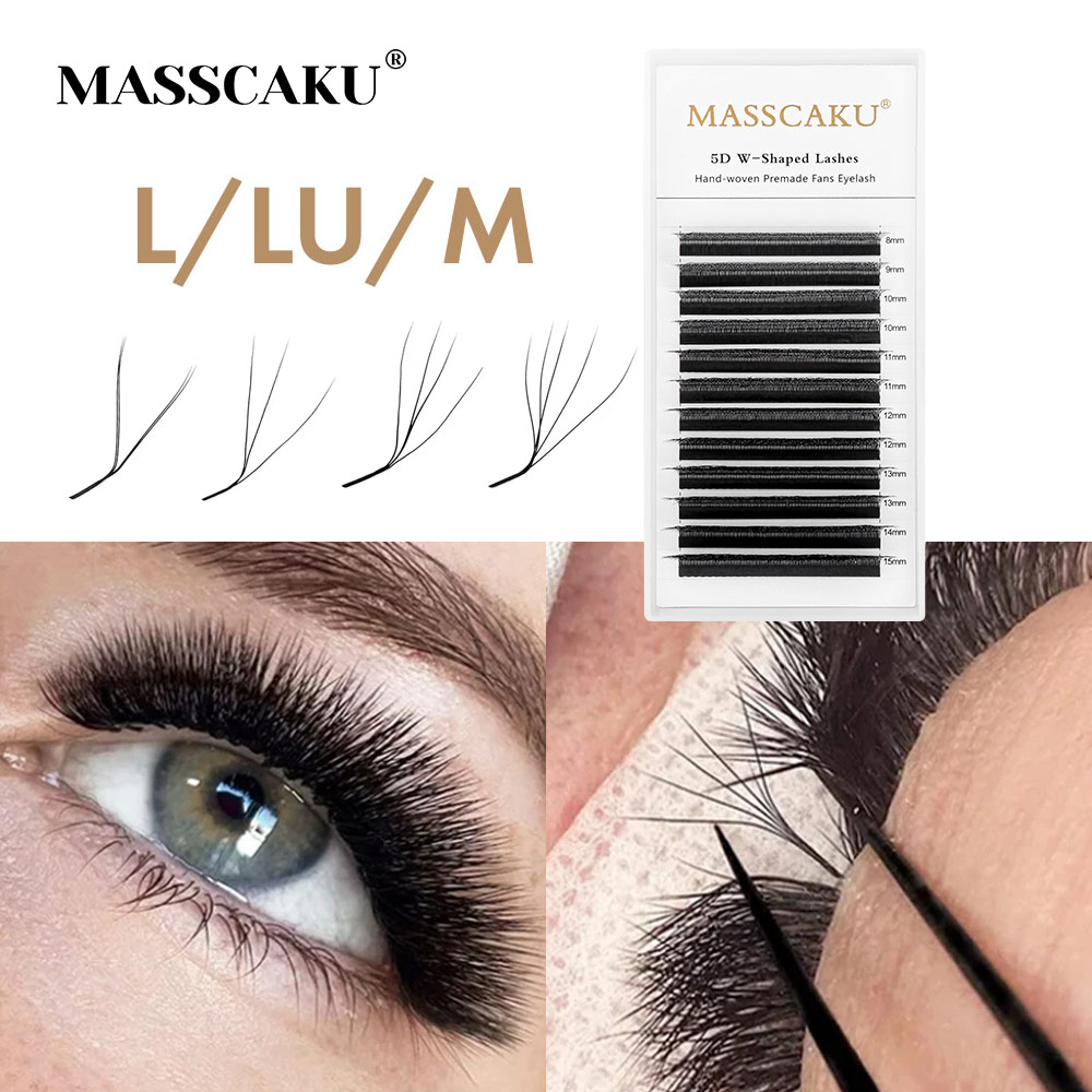 Eyelash Extension Yy - MASSCAKU YY/3D/4D/5D/6D W Vorm Wimpers M/L/LU