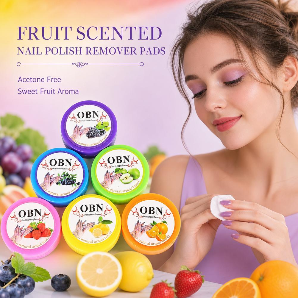 Eyelash Extension Glue Remover - Flower Flavor Nagellak Verwijderingspads Absorberende Wimperverlengingslijm