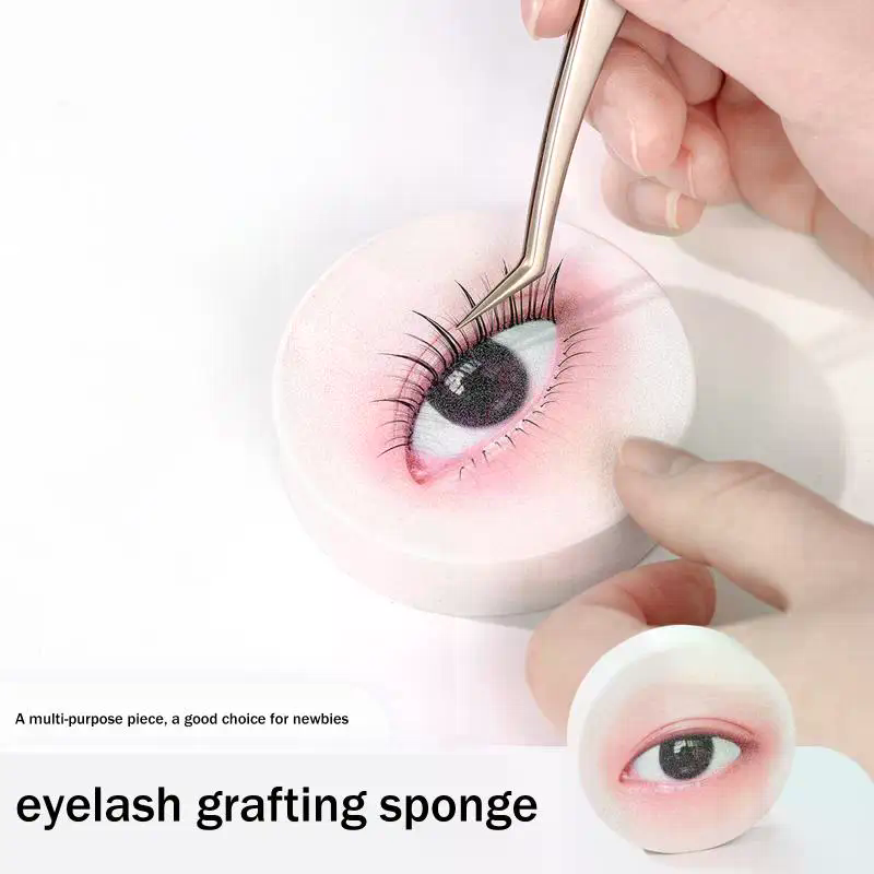 Eyelash Extension Model - 1/3/5pcs Wimperverlenging Training Valse Wimper Display