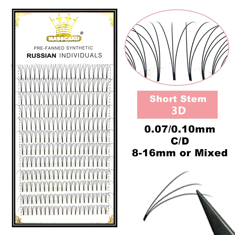MASSCAKU Premade Russische Vol - Eyelash Extension Russian recensie en prijs