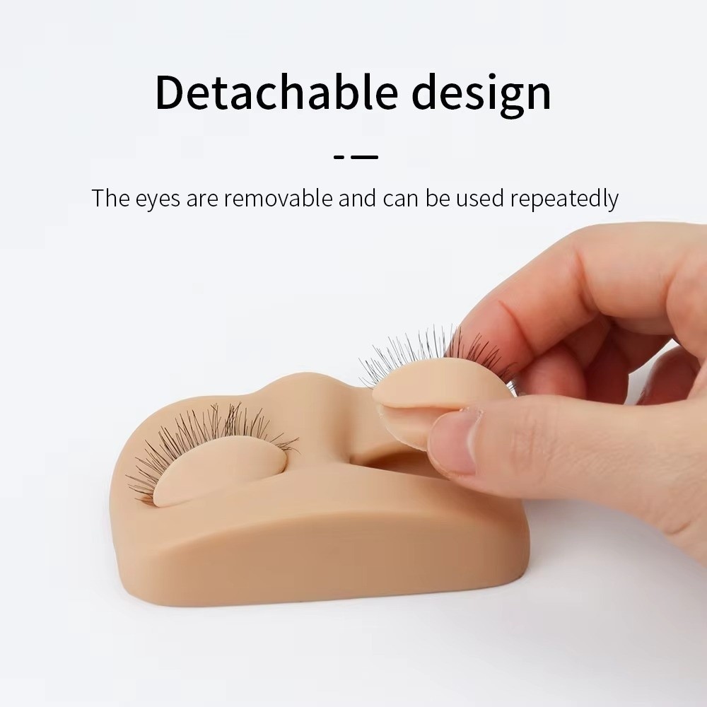 Verwijderbare oogleden, traini - Eyelash Extension Model recensie en prijs