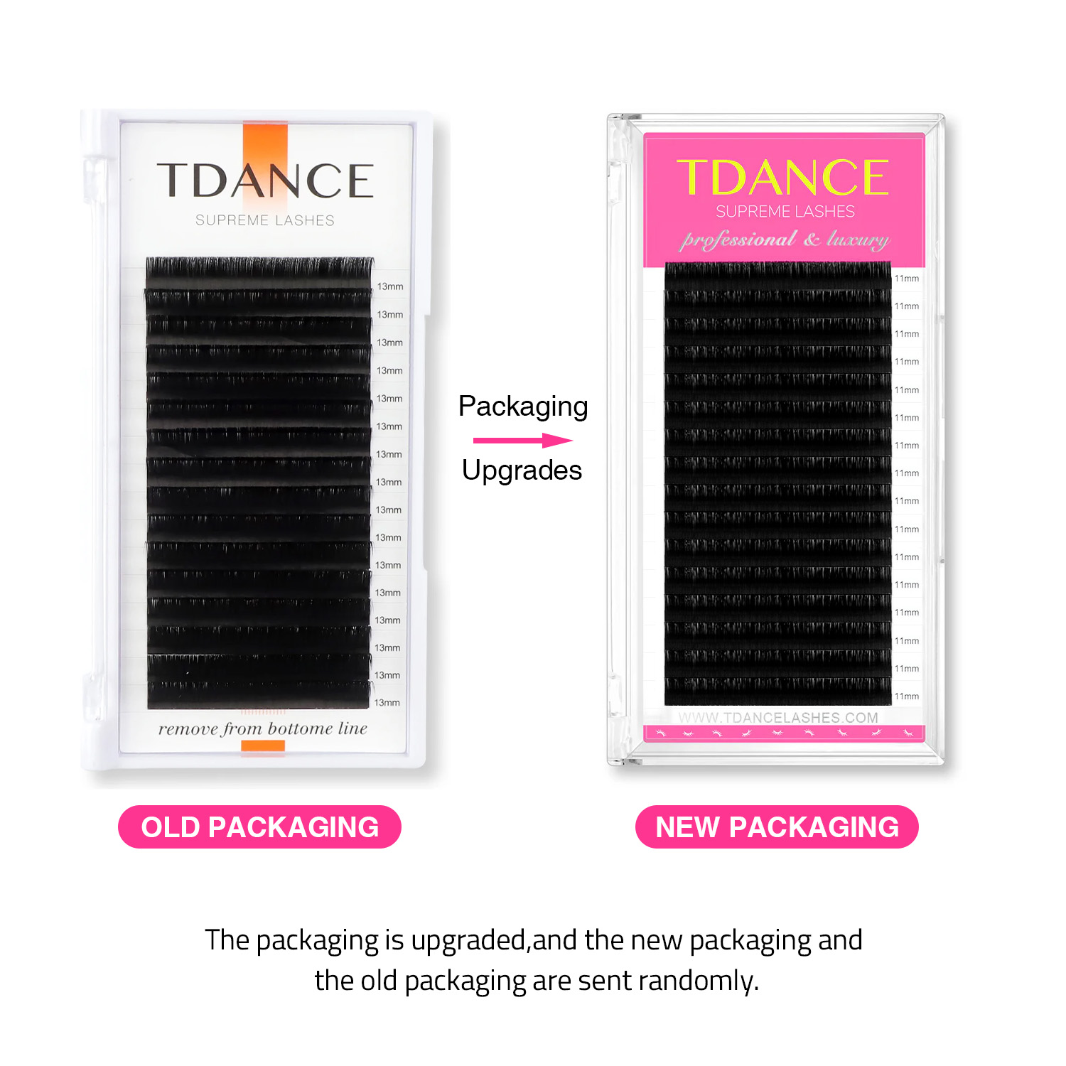 TDANCE Wimperverlenging 16 Rij - Eyelash Extension Russian recensie en prijs