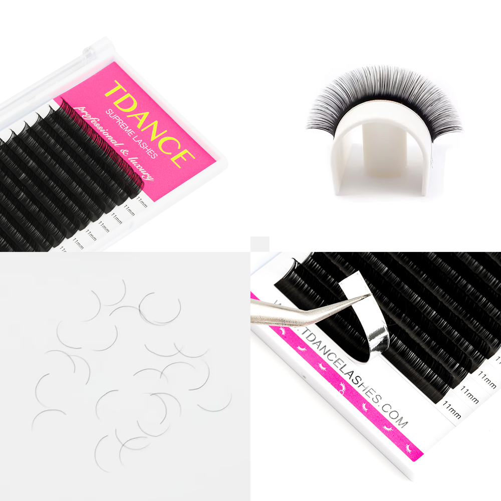 TDANCE Wimperverlenging 16 Rij - Eyelash Extension Russian recensie en prijs