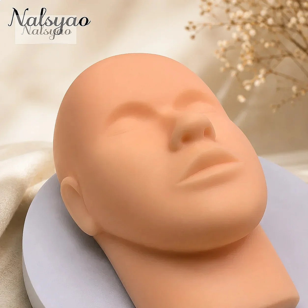 1 stuks rubberen oefenhoofd, n - Eyelash Extension Model recensie en prijs