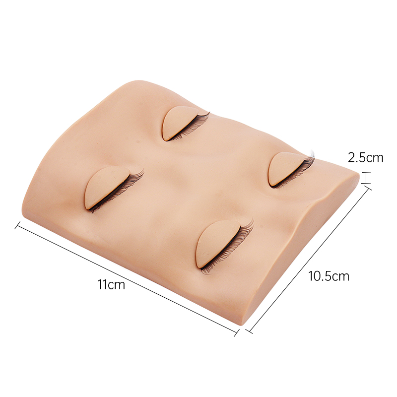 Siliconen wimperhoofd mannequi - Eyelash Extension Model recensie en prijs
