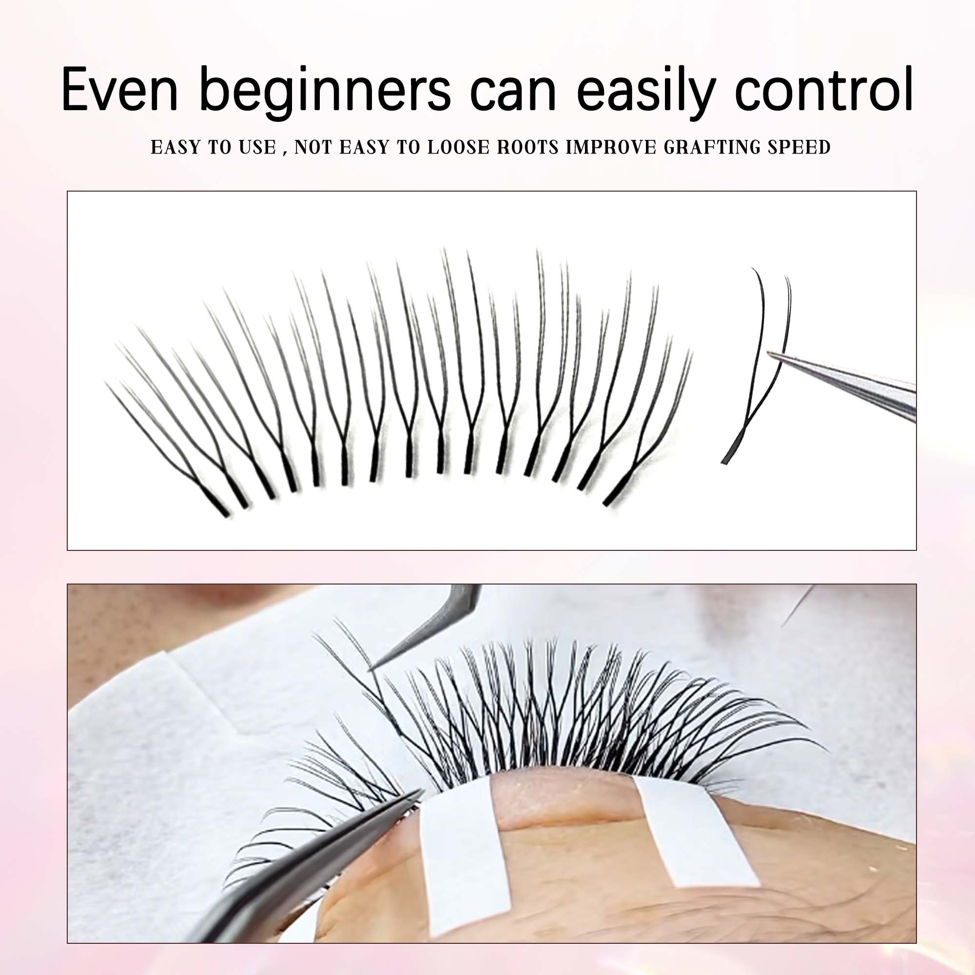 CoMango U YY wimpers natuurlij - Eyelash Extension Yy recensie en prijs