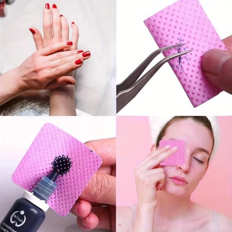 200 stuks pluisvrije nageldoek - Eyelash Extension Glue Remover recensie en prijs