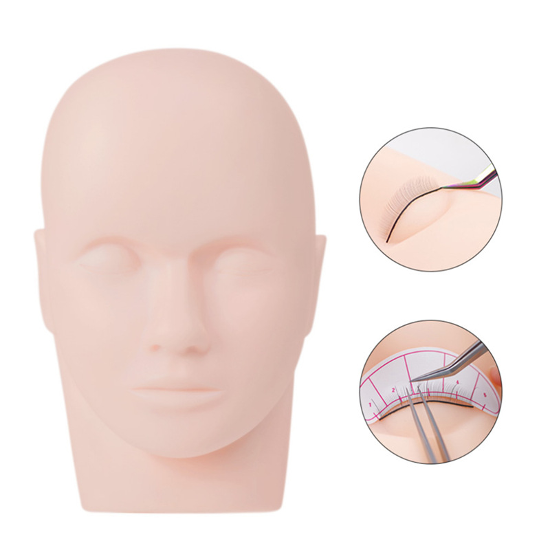 Wimperverlenging Trainingshoof - Eyelash Extension Model recensie en prijs