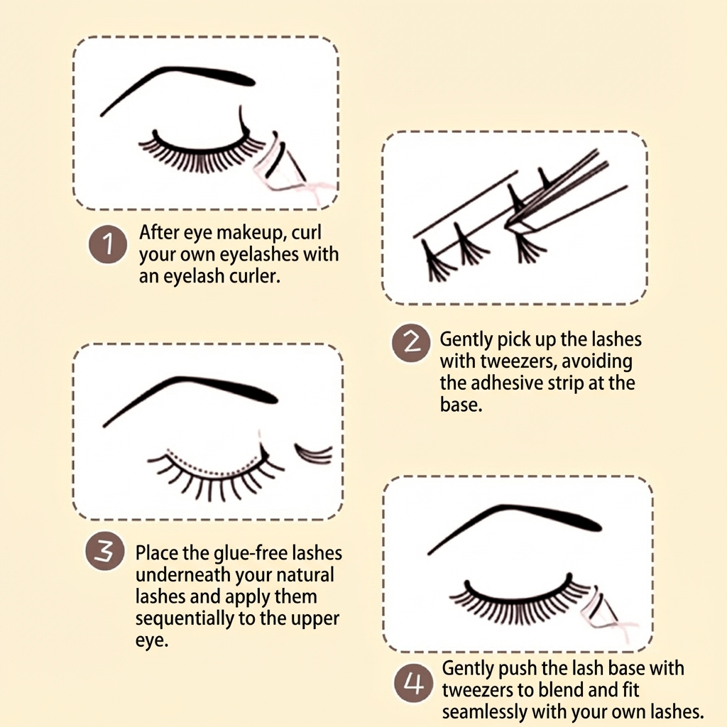 Koreaanse stijl wimperverlengi - Eyelash Extension Korean Style recensie en prijs