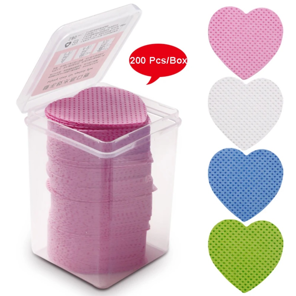 200 stuks katoenen doekjes voo - Eyelash Extension Glue Remover recensie en prijs