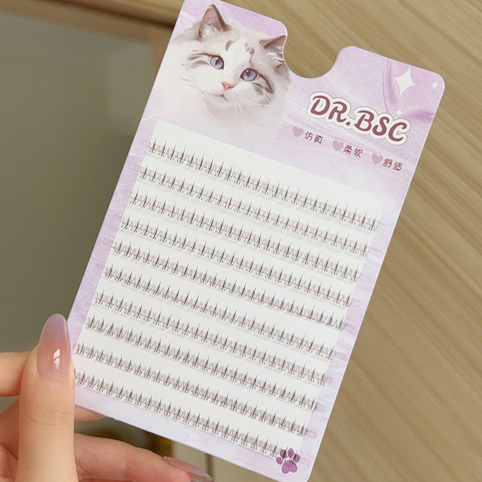 Dunne band onderkant valse wim - Eyelash Extension Korean Style recensie en prijs